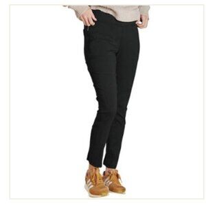 Toad&Co Flextime Moto Crop Pants – Women’s Size 4 | Black NWT